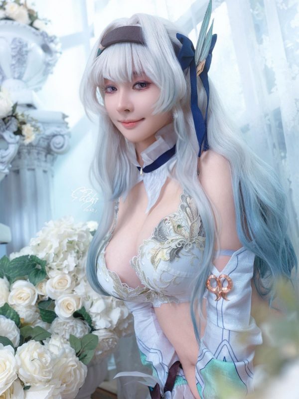 MACHI流萤COS:演绎内衣版星核猎手的性感与致命诱惑 MACHI流萤COS:演绎内衣版星核猎手的性感与致命诱惑