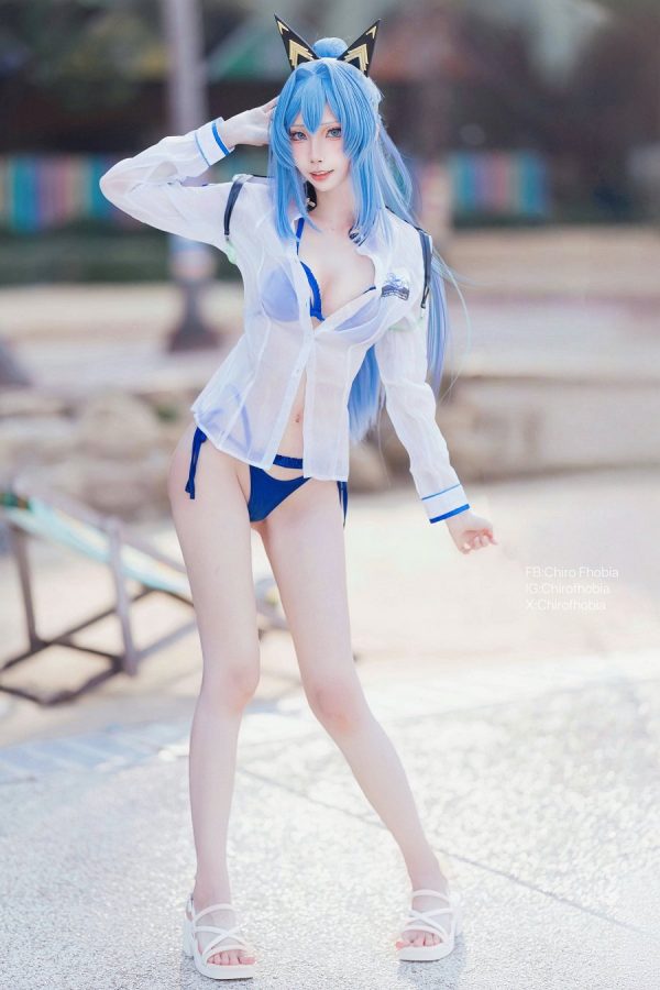 胜利女神海伦COS：Chiro Fhobia比基尼妮姬的性感与可爱