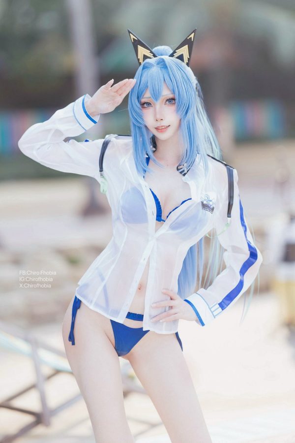 胜利女神海伦COS：Chiro Fhobia比基尼妮姬的性感与可爱