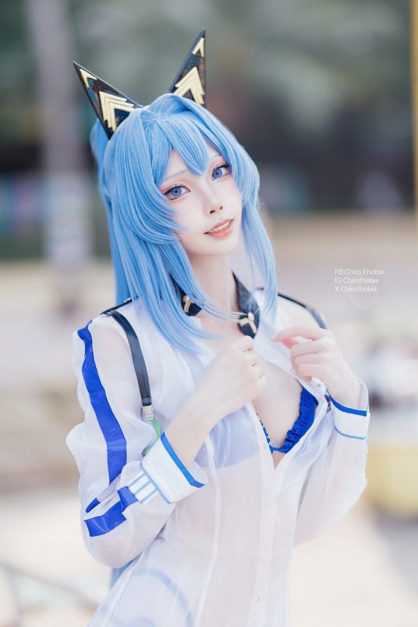 胜利女神海伦COS：Chiro Fhobia比基尼妮姬的性感与可爱