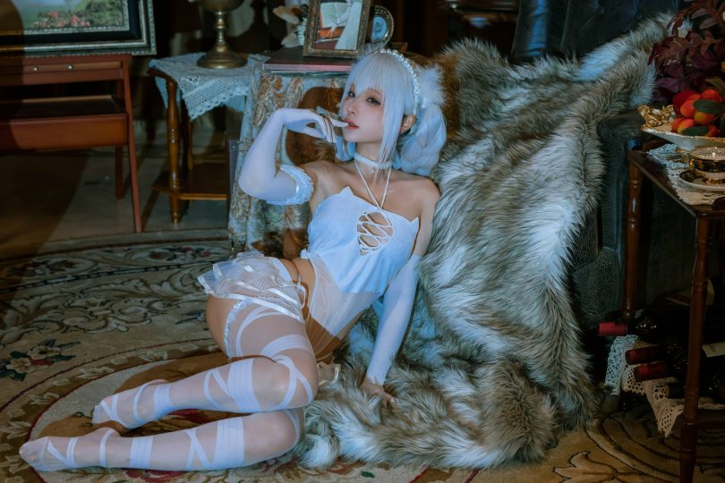 蠢沫沫cos芭蕾猫|蠢沫沫_芭蕾猫·透明白丝袜cos作品[88P-895MB]