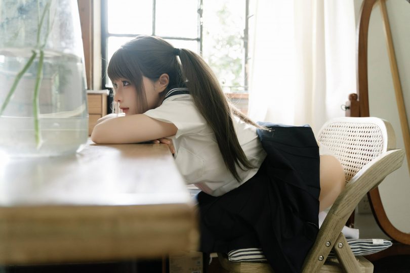 蠢沫沫JK制服cos|蠢沫沫_JK制服·居家小歇cos作品 [99P-1.26GB]