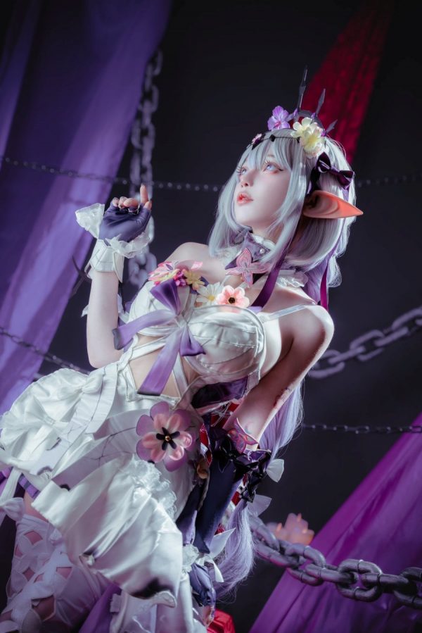 Le Josette遐蝶COS:一场甜美与肃穆交织的星穹铁道之旅 Le Josette遐蝶COS:一场甜美与肃穆交织的星穹铁道之旅