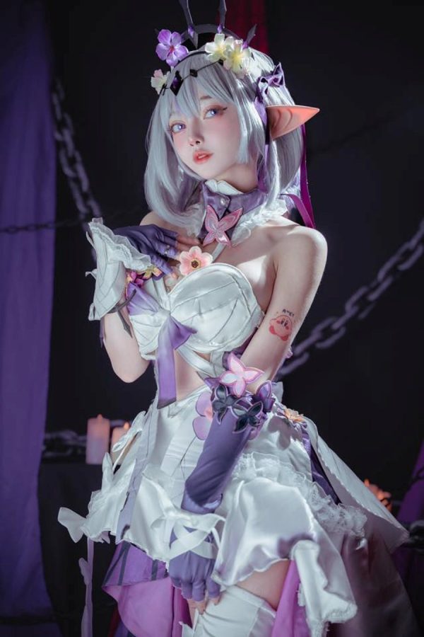 Le Josette遐蝶COS:一场甜美与肃穆交织的星穹铁道之旅 Le Josette遐蝶COS:一场甜美与肃穆交织的星穹铁道之旅