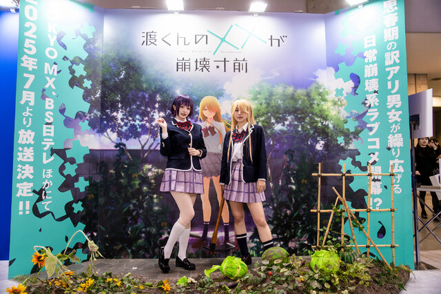 日本coser つんこ化身甜美的馆花纱月引爆AnimeJapan 2025
