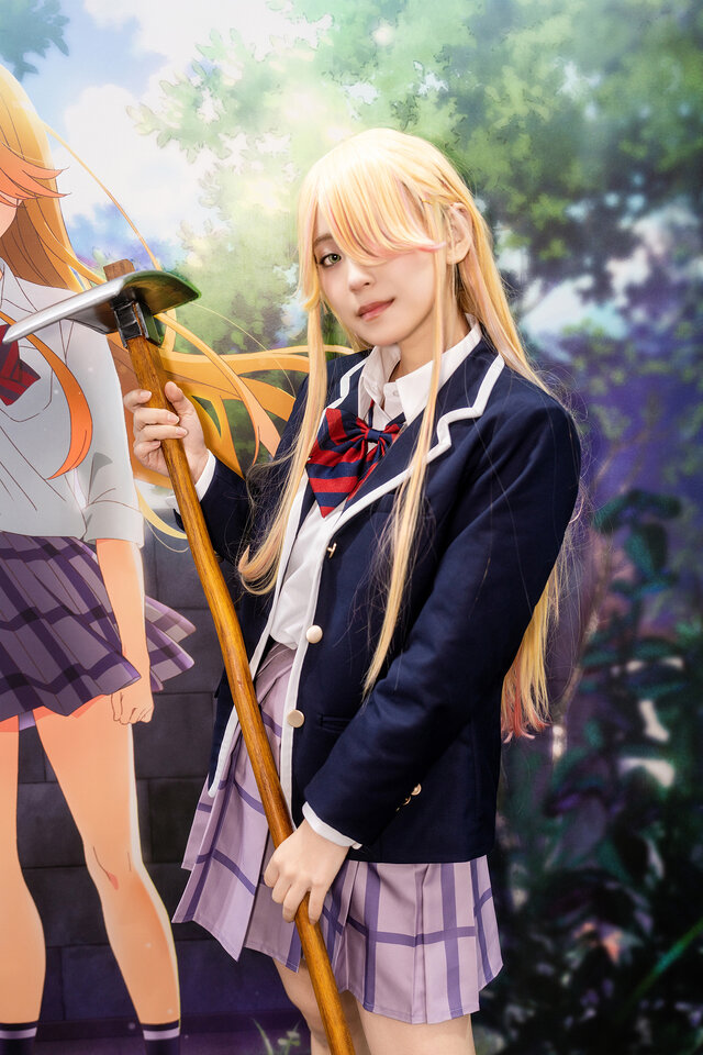 日本coser つんこ化身甜美的馆花纱月引爆AnimeJapan 2025