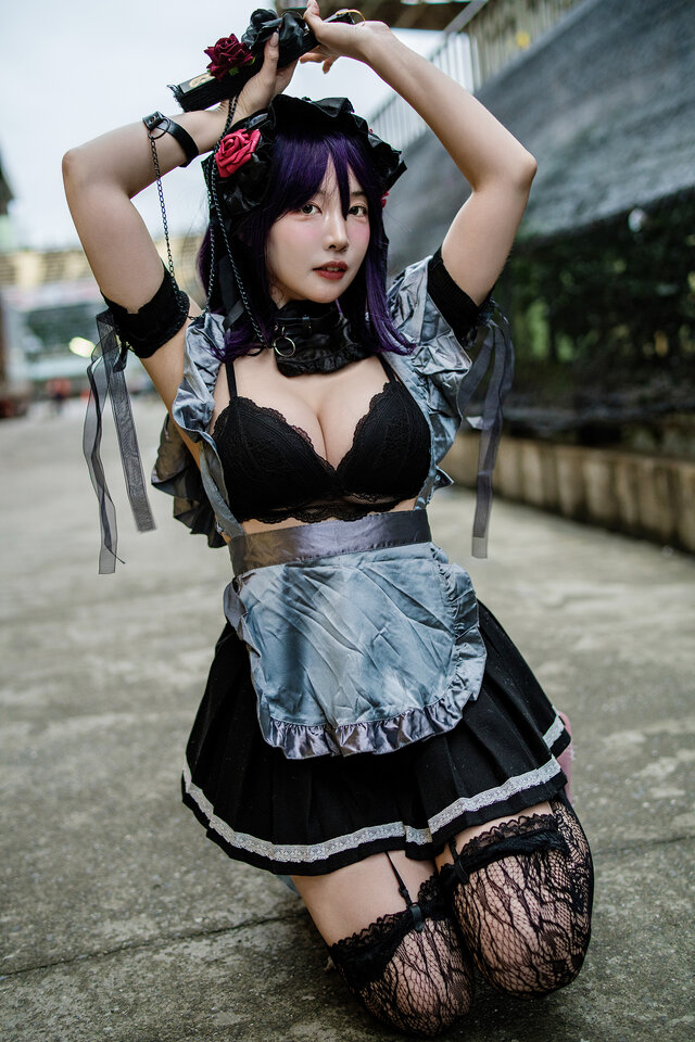 韩国Momorina黑江雫版喜多川海梦cos引爆FF-44摄影狂潮 韩国Momorina黑江雫版喜多川海梦cos引爆FF-44摄影狂潮