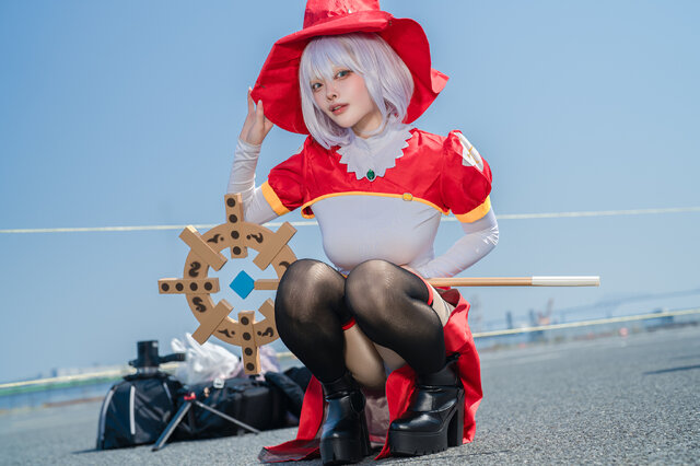 水羽えと753♡COS惊艳亮相，2.5次元的诱惑引爆AnimeJapan