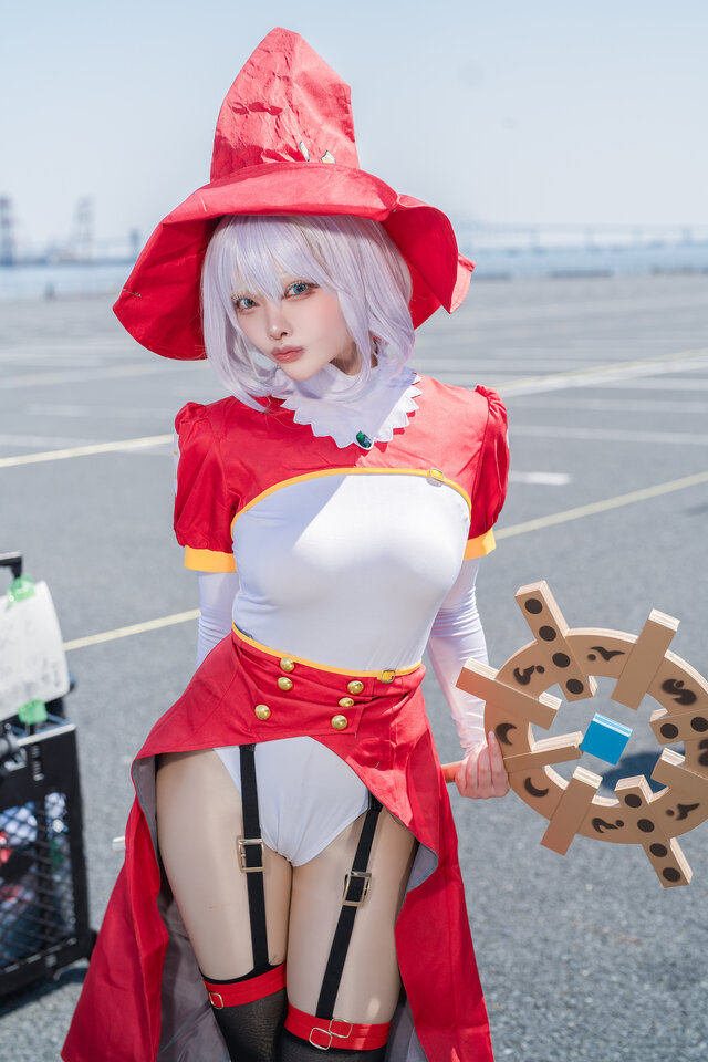 水羽えと753♡COS惊艳亮相，2.5次元的诱惑引爆AnimeJapan