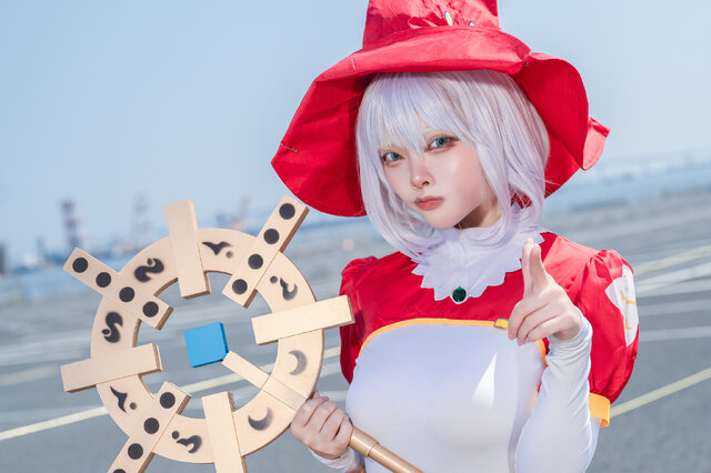 水羽えと753♡COS惊艳亮相，2.5次元的诱惑引爆AnimeJapan