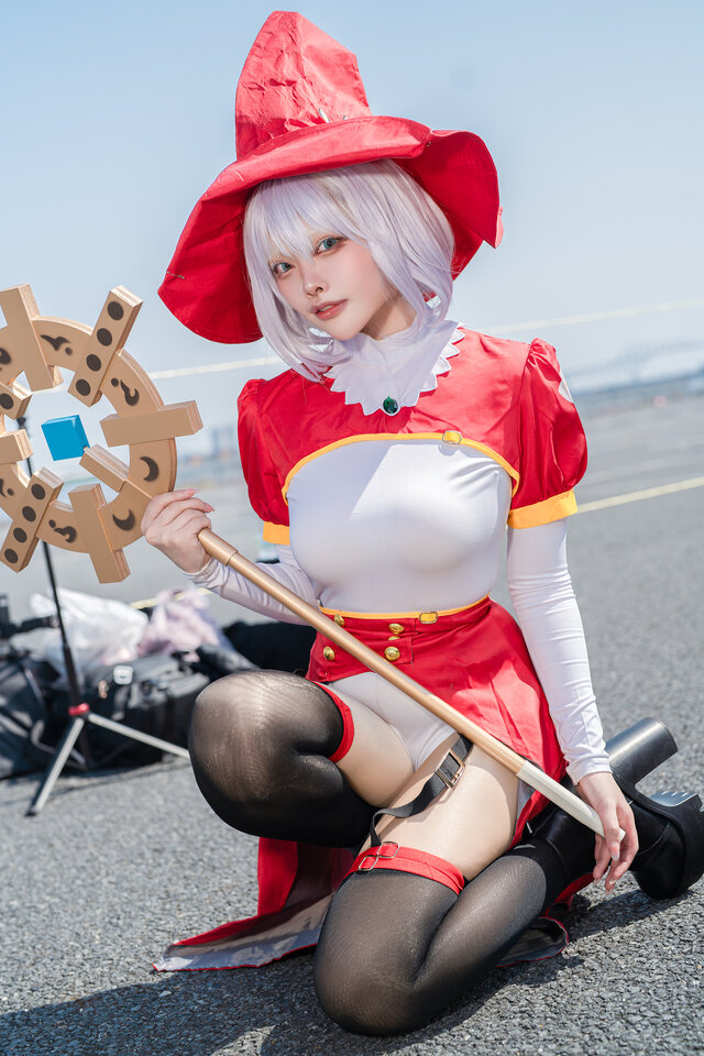 水羽えと753♡COS惊艳亮相，2.5次元的诱惑引爆AnimeJapan