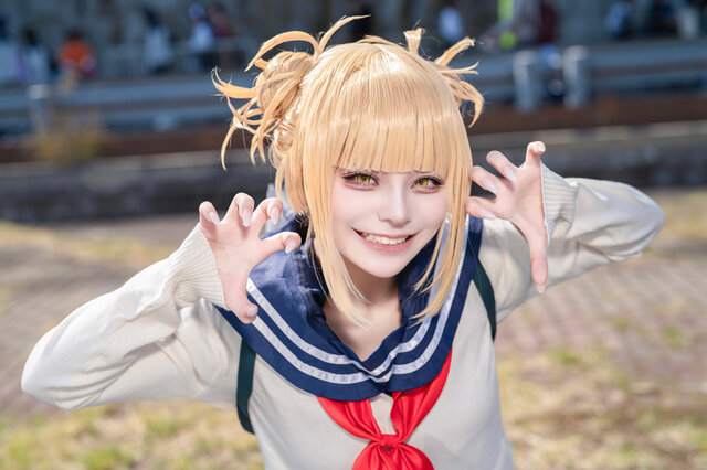 Anone Noa英雄学院·咎日美子COS，爱与疯狂只在一瞬间！