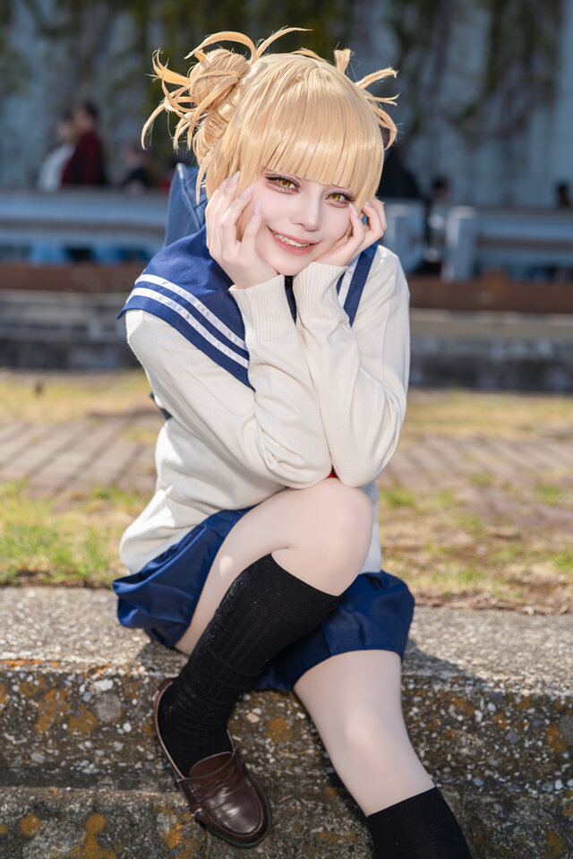 Anone Noa英雄学院·咎日美子COS，爱与疯狂只在一瞬间！