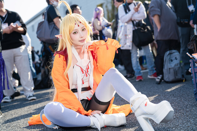 AnimeJapan2025：Coser月海つくね惊艳还原精灵布罗莱特