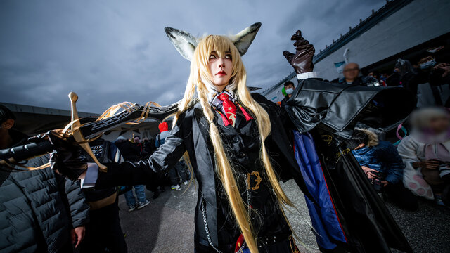 狐狸刺客降临FF44!Momi Shimohi版忍冬cos引爆二次元圈 狐狸刺客降临FF44!Momi Shimohi版忍冬cos引爆二次元圈