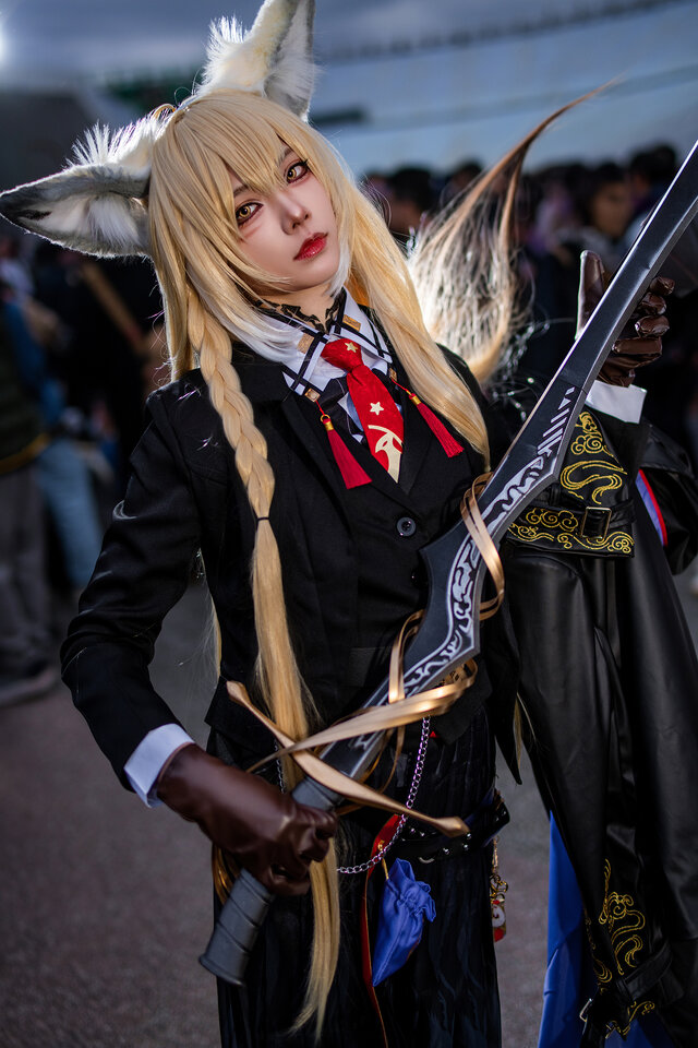 狐狸刺客降临FF44!Momi Shimohi版忍冬cos引爆二次元圈 狐狸刺客降临FF44!Momi Shimohi版忍冬cos引爆二次元圈