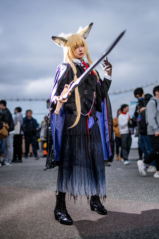 狐狸刺客降临FF44!Momi Shimohi版忍冬cos引爆二次元圈 狐狸刺客降临FF44!Momi Shimohi版忍冬cos引爆二次元圈