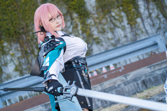 天音ありぃ月城柳COS:知性与美貌双杀AnimeJapan 2025! 天音ありぃ月城柳COS:知性与美貌双杀AnimeJapan 2025!