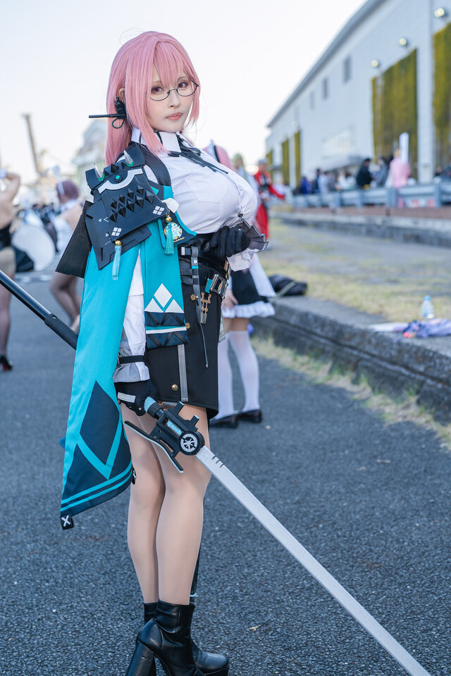 天音ありぃ月城柳COS:知性与美貌双杀AnimeJapan 2025! 天音ありぃ月城柳COS:知性与美貌双杀AnimeJapan 2025!