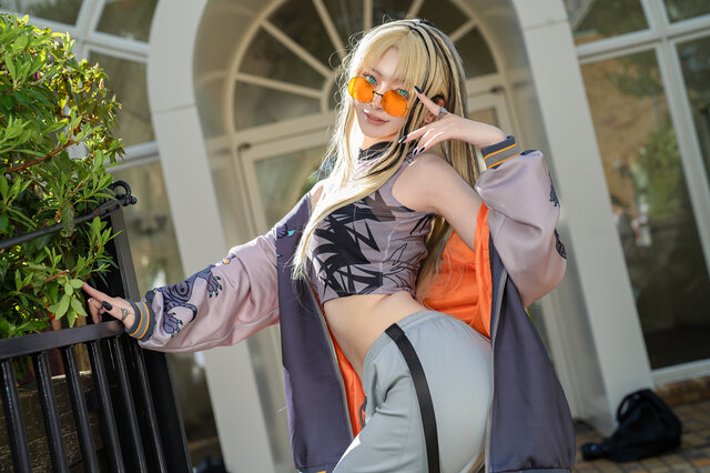 Hololive虎金妃笑虎COS：青野悠悠化身“虎娘”惊艳亮相池袋