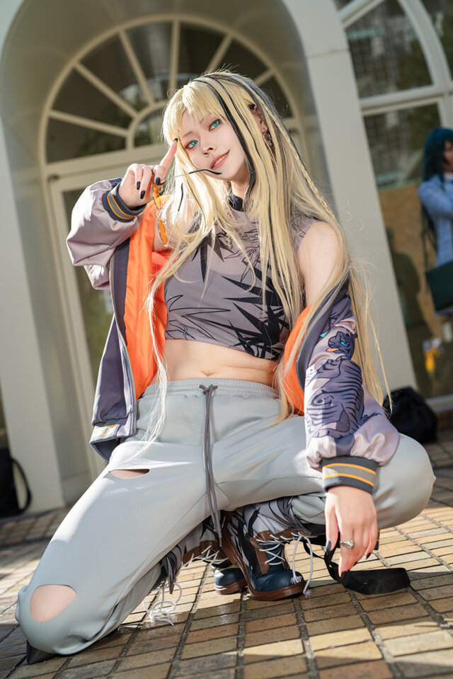 Hololive虎金妃笑虎COS：青野悠悠化身“虎娘”惊艳亮相池袋