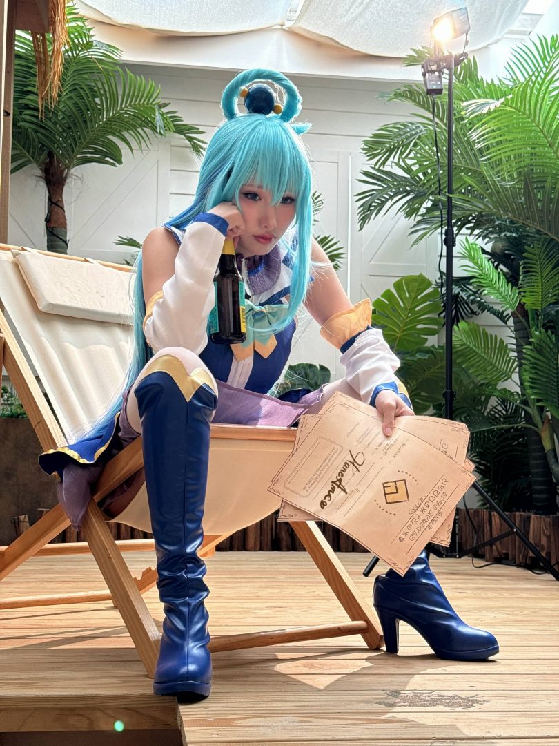 雨波_HaneAmeCOS阿克娅|雨波HaneAme_水之女神·阿克娅cos作品