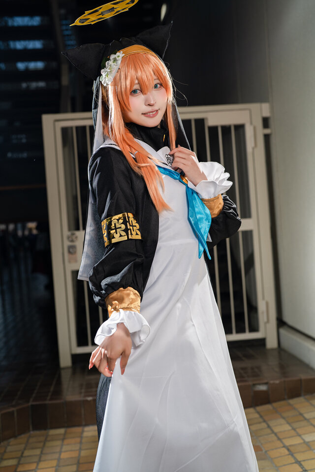 蔚蓝档案伊落玛丽COS:猫田あしゅ化身天使少女温柔治愈心房 蔚蓝档案伊落玛丽COS:猫田あしゅ化身天使少女温柔治愈心房