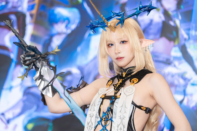 鸣潮1周年庆典:奈奈Nene卡提希娅cos金发女神惊艳秋叶原 鸣潮1周年庆典:奈奈Nene卡提希娅cos金发女神惊艳秋叶原