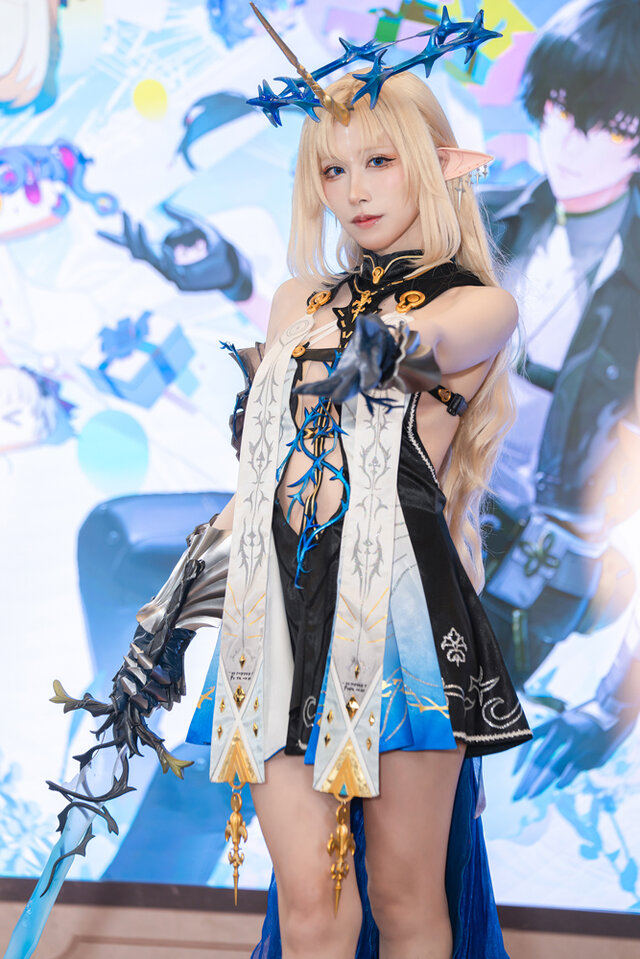 鸣潮1周年庆典:奈奈Nene卡提希娅cos金发女神惊艳秋叶原 鸣潮1周年庆典:奈奈Nene卡提希娅cos金发女神惊艳秋叶原