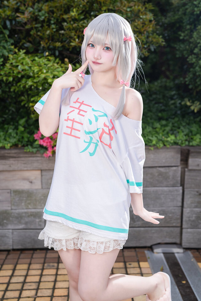 有本猫《埃罗芒阿老师》和泉纱雾COS,软萌炸裂池袋阳光城! 有本猫《埃罗芒阿老师》和泉纱雾COS,软萌炸裂池袋阳光城!