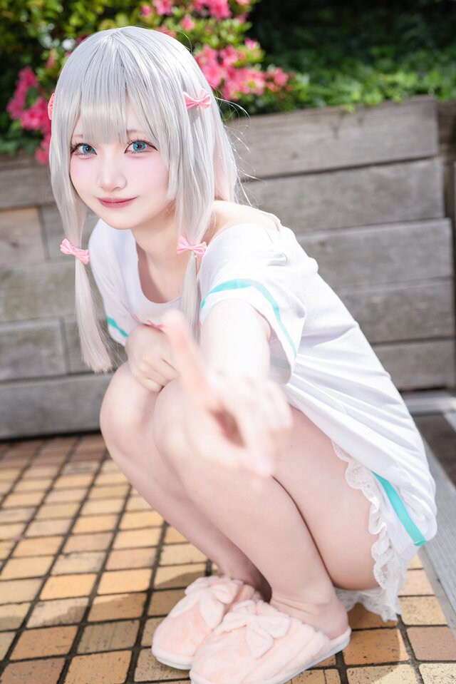 有本猫《埃罗芒阿老师》和泉纱雾COS,软萌炸裂池袋阳光城! 有本猫《埃罗芒阿老师》和泉纱雾COS,软萌炸裂池袋阳光城!