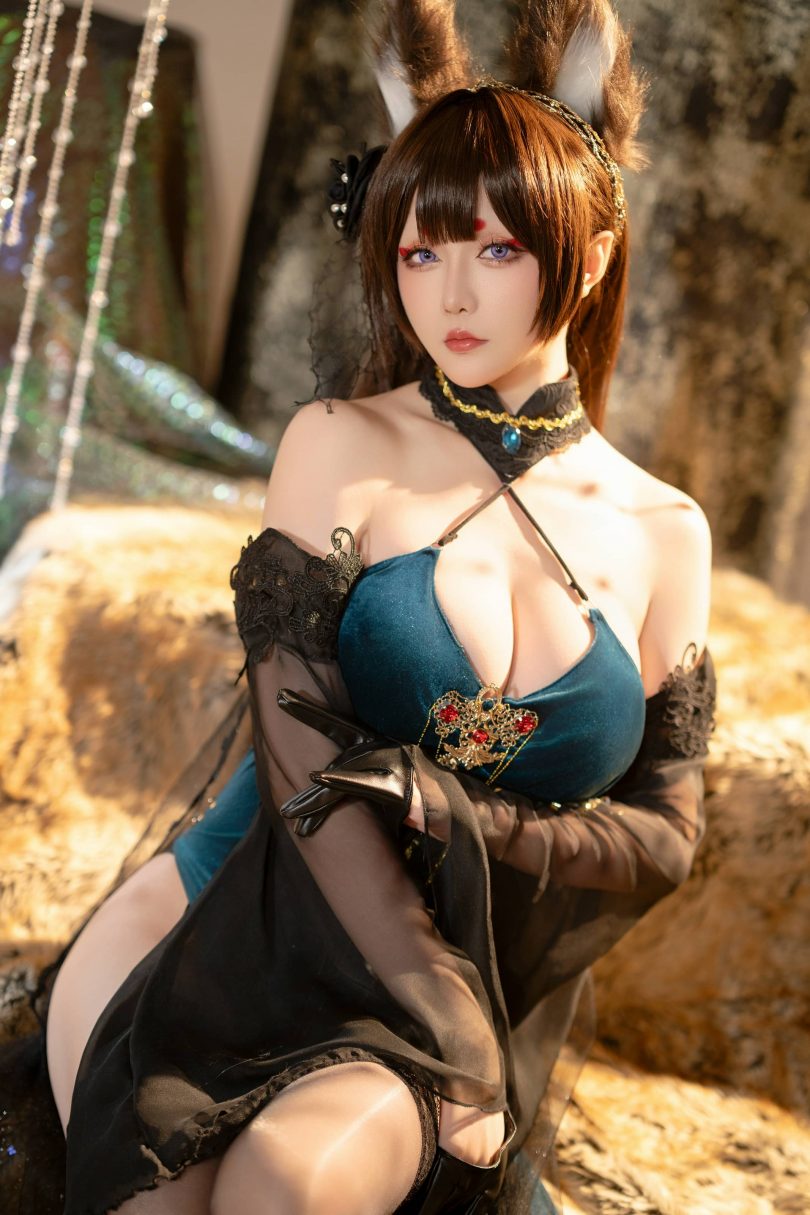 星之迟迟cos天城|星之迟迟_碧蓝航线·天城cos作品[55P1V-1.62GB]