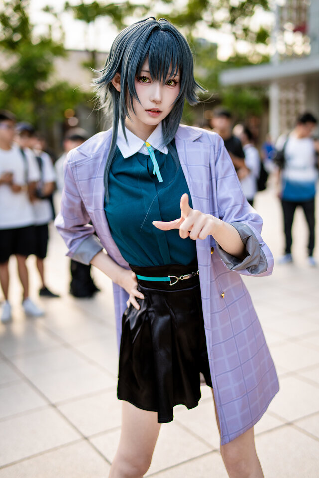 月音月见月村手毬COS：初中部第一偶像C位出道惊艳acosta！