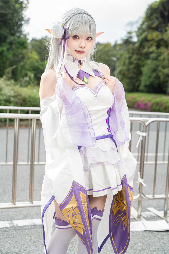 NICONICO超会议2025：水羽えと爱蜜莉雅cos的异世界魅力