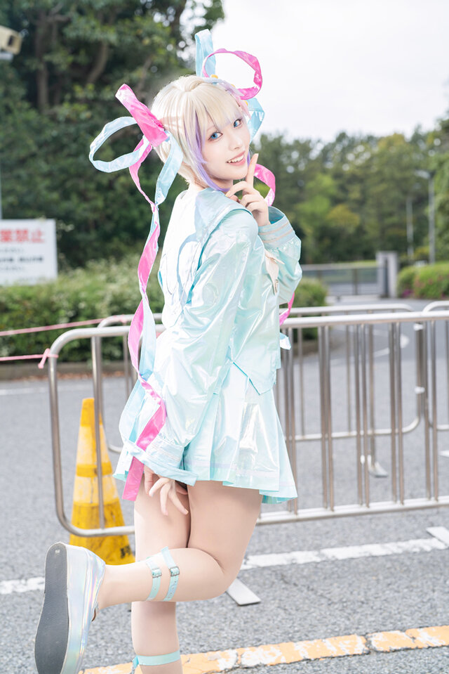 从屏幕走到现实:猫乃うた完美cos超天酱引爆NICONICO2025 从屏幕走到现实:猫乃うた完美cos超天酱引爆NICONICO2025