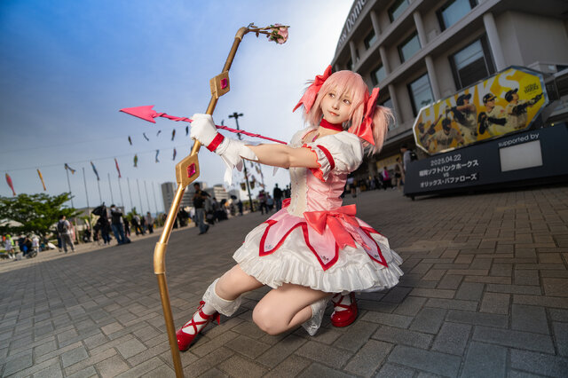 Nyangorou魔法少女·鹿目圆COS：梦幻演绎温柔与坚韧之美