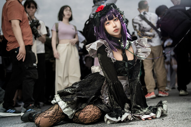 黑江雫上线!Inori性感演绎喜多川海梦cos引爆台湾RF42现场 黑江雫上线!Inori性感演绎喜多川海梦cos引爆台湾RF42现场