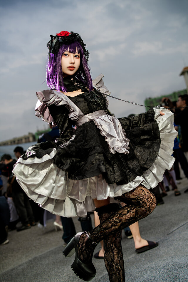 黑江雫上线!Inori性感演绎喜多川海梦cos引爆台湾RF42现场 黑江雫上线!Inori性感演绎喜多川海梦cos引爆台湾RF42现场