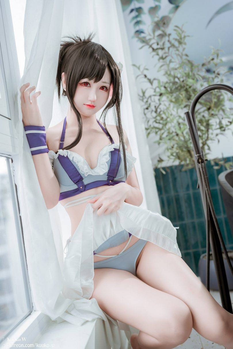 Kuuko W蒂法cos|Kuuko W_最终幻想VII·蒂法泳装cos[33P-294MB]