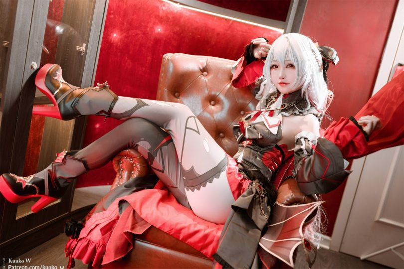 Kuuko_W cos德丽莎|Kuuko W_崩坏3·月下誓约德丽莎cos[36P-226MB]