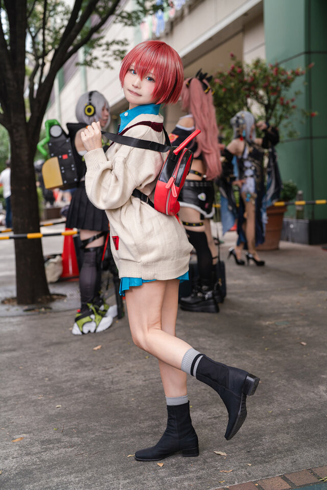 狂三Kurumi闪耀日本桥！机动战士天手让叶cos美貌与热血并存