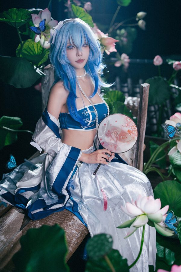 冥咲教科书级的鸣潮·守岸人COS，仙气破屏完美再现角色神韵