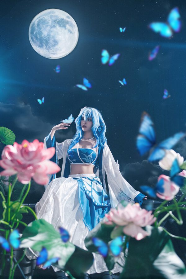 冥咲教科书级的鸣潮·守岸人COS，仙气破屏完美再现角色神韵