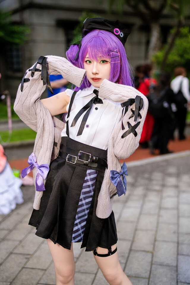 火火ka_f常暗永远COS：Hololive恶魔少女魅惑台北Acosta漫展