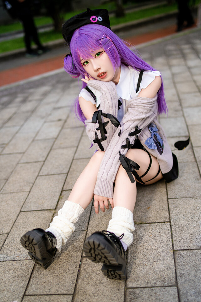 火火ka_f常暗永远COS：Hololive恶魔少女魅惑台北Acosta漫展