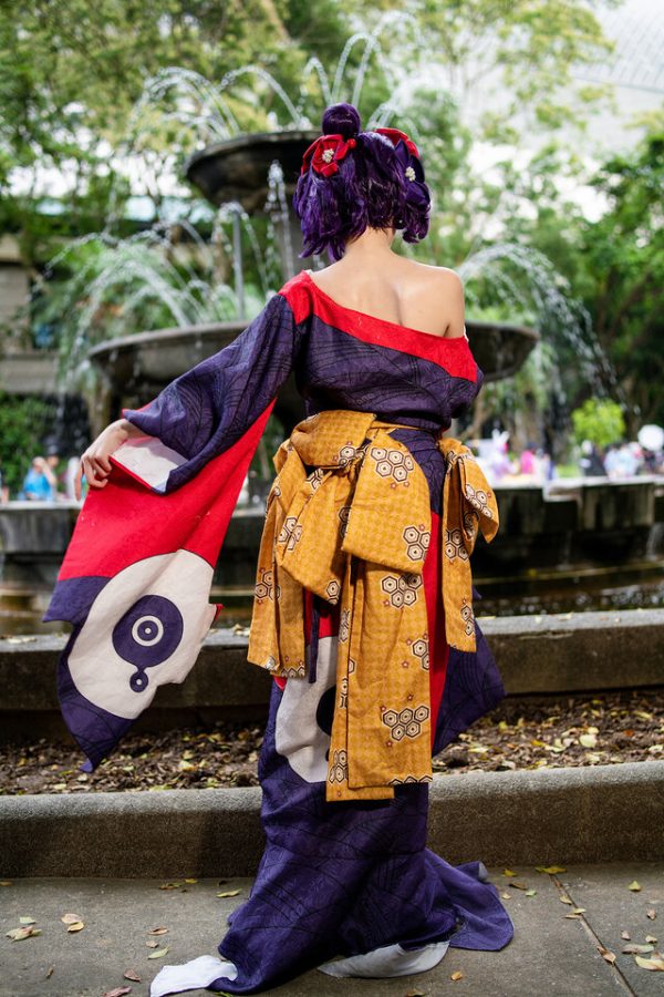 FGO葛饰北斋COS:四巫日モミ惊艳演绎宛如浮世绘走出次元壁 FGO葛饰北斋COS:四巫日モミ惊艳演绎宛如浮世绘走出次元壁