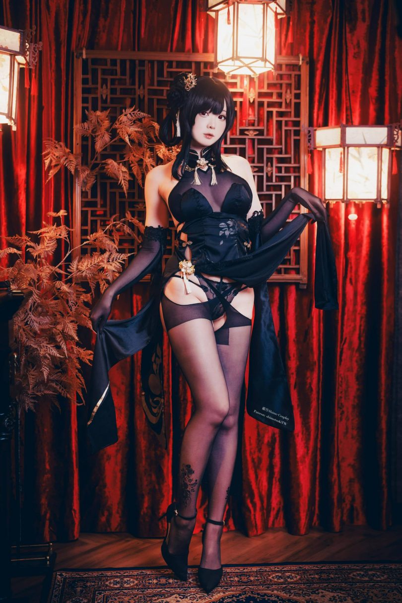 霜月shimo镇海cos|霜月shimo_碧蓝航线·镇海cos作品[20P-155MB]