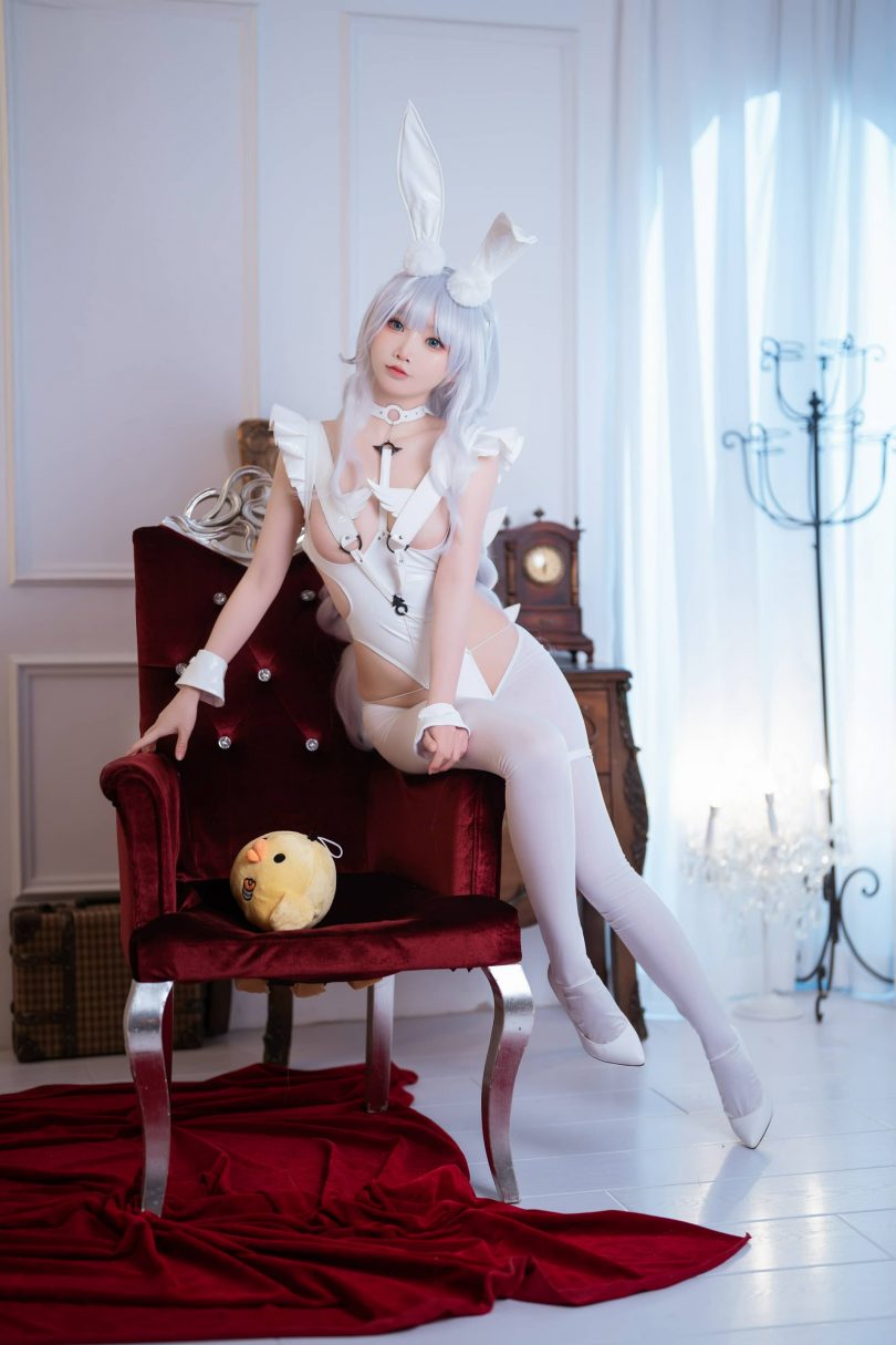 面饼仙儿cos恶毒|面饼仙儿_碧蓝航线·恶毒兔女郎cos作品[16P-170MB]