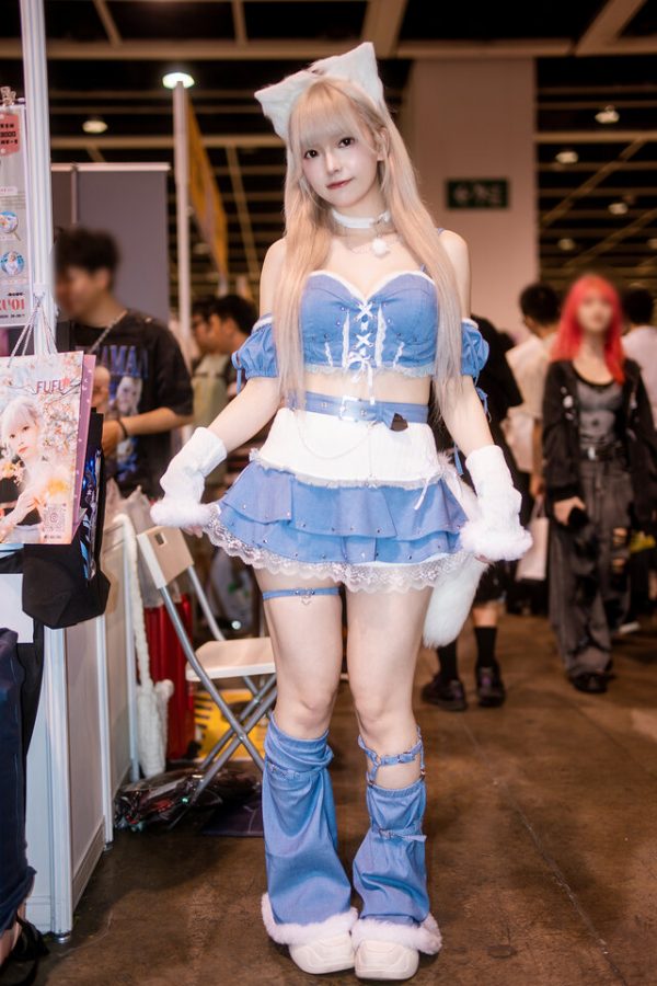Fufu惊艳亮相2025香港动漫游戏节：偶像与Cosplay完美融合
