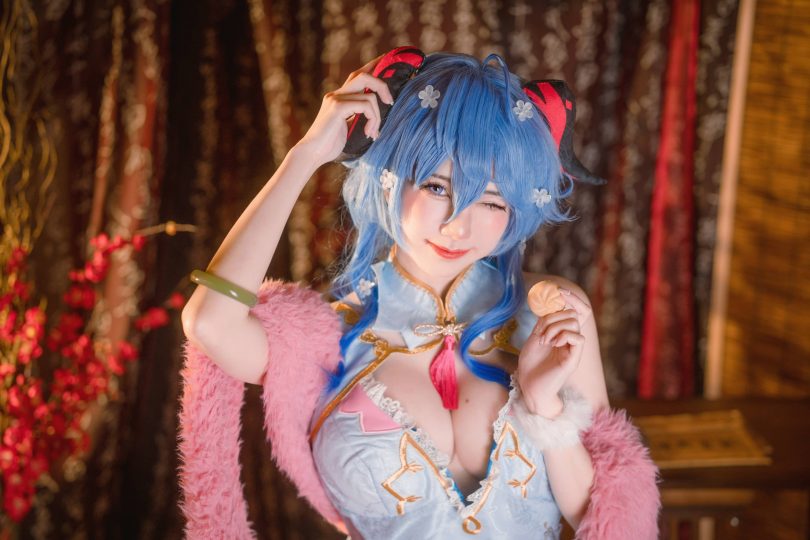 Sally Dorasnow甘雨cos|Sally Dorasnow_原神·甘雨旗袍cos作品 Sally Dorasnow甘雨cos|Sally Dorasnow_原神·甘雨旗袍cos作品